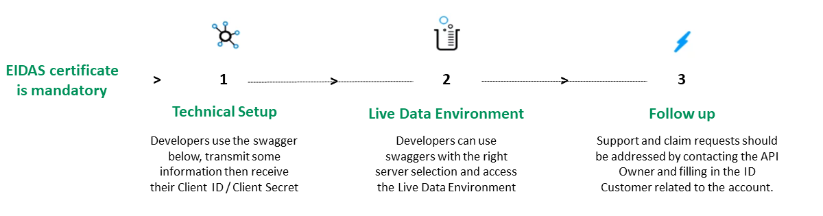 Live Data Environment access proces